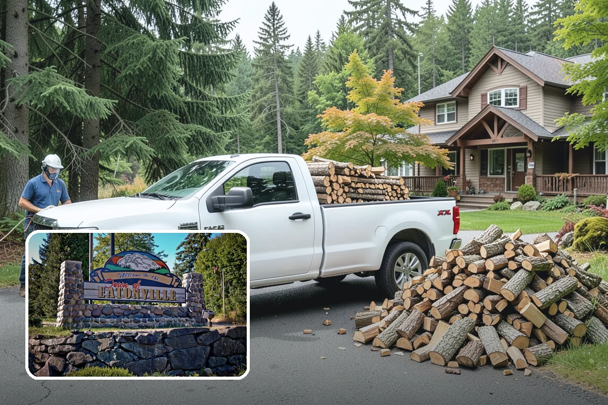 Camping Firewood in Eatonville, Pierce County, WA - Lights quickly even in damp PNW conditions