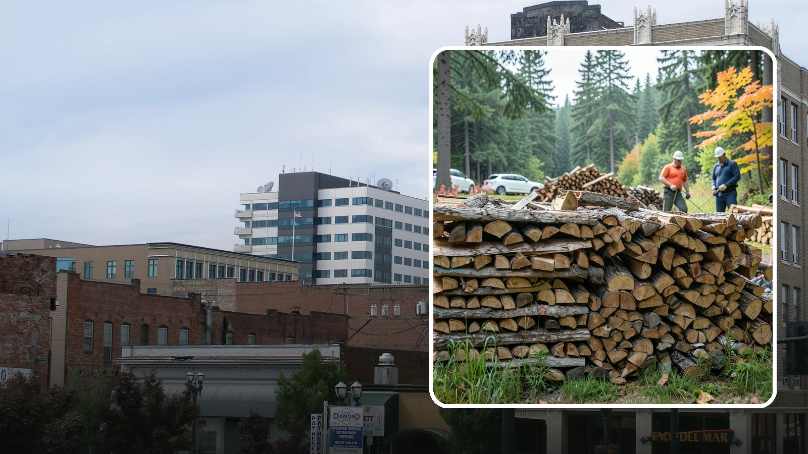 Camping Firewood in Everett, Snohomish County, WA - Ready-to-burn camping firewood delivered or bundled for trips across the Pacific Northwest.