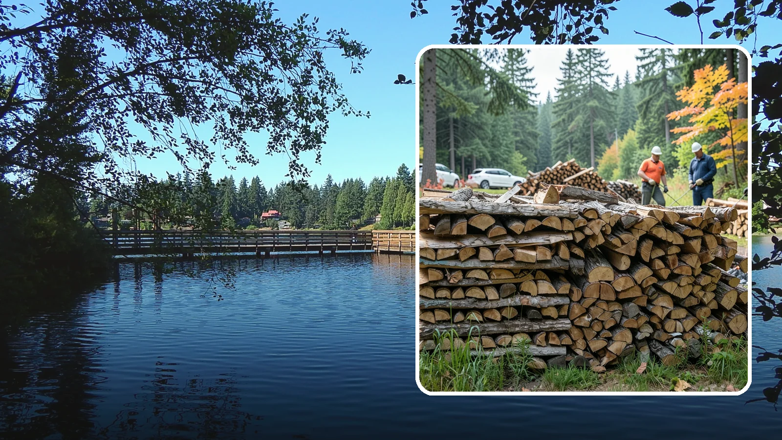 Camping Firewood in Federal Way, King County, WA - Ready-to-burn camping firewood delivered or bundled for trips across the Pacific Northwest.