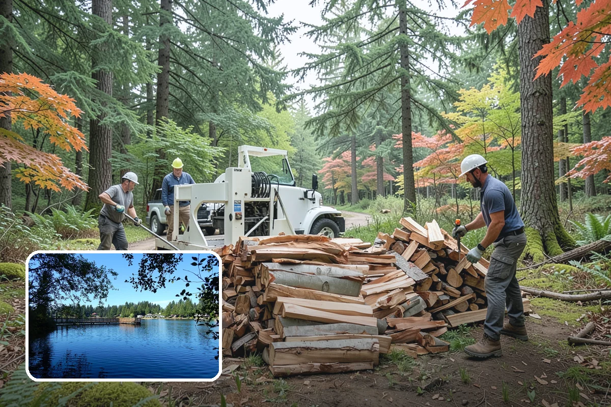 Camping Firewood in Federal Way, King County, WA - Lights quickly even in damp PNW conditions