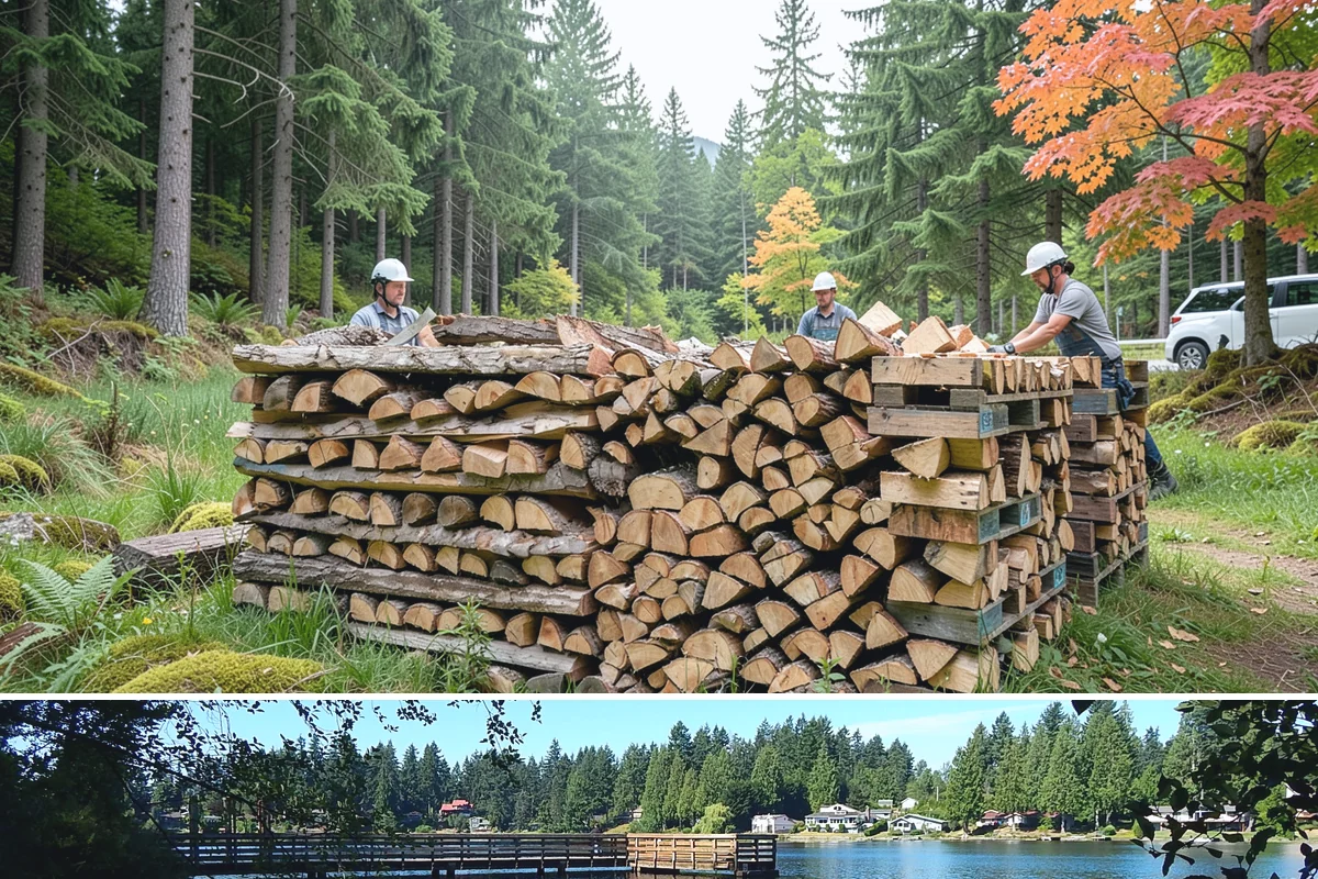 Camping Firewood in Federal Way, King County, WA - Demand climbs from late spring through early fall, so reserve ahead for popular summer weekends.