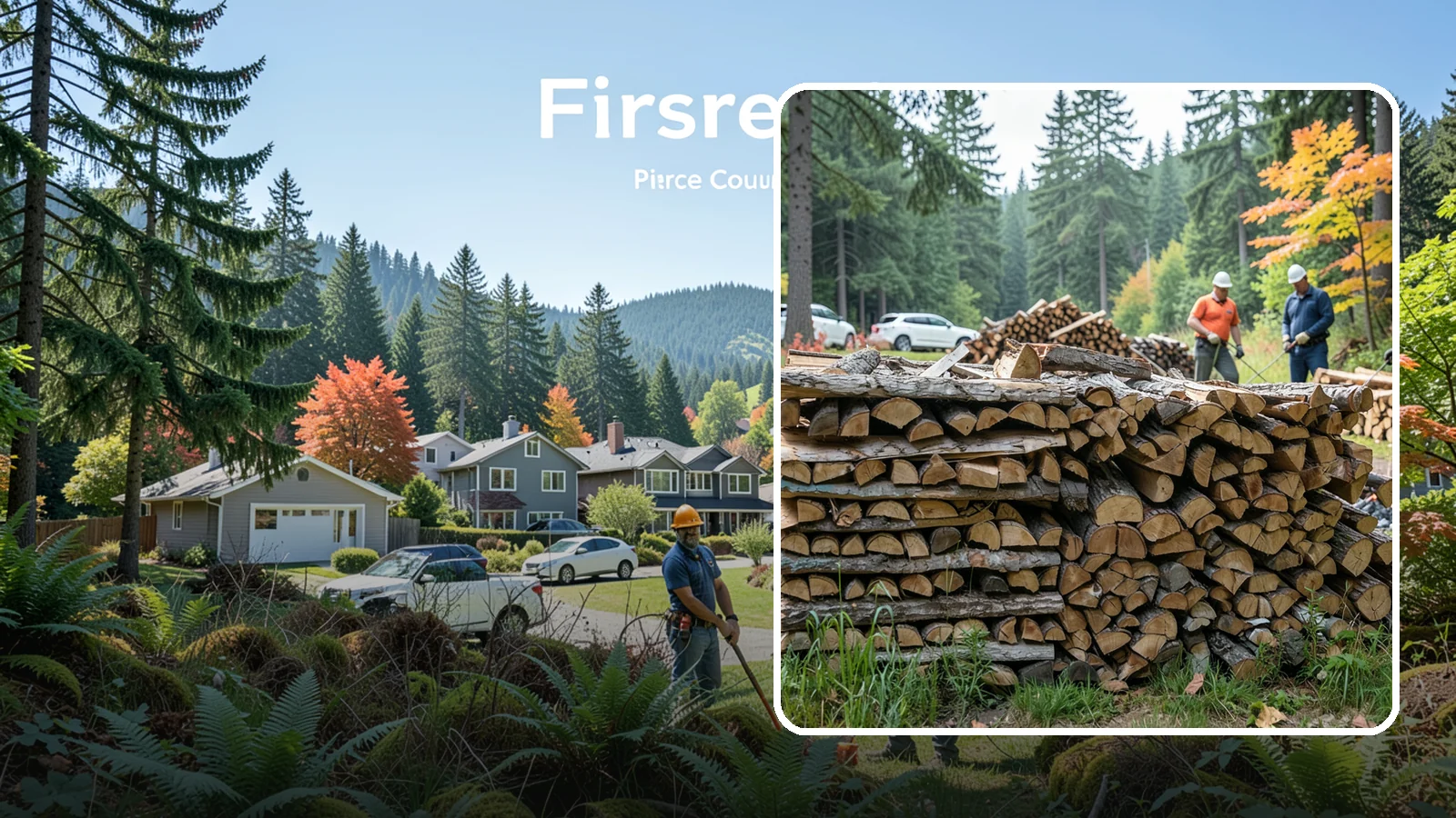 Camping Firewood in Fircrest, Pierce County, WA - Ready-to-burn camping firewood delivered or bundled for trips across the Pacific Northwest.