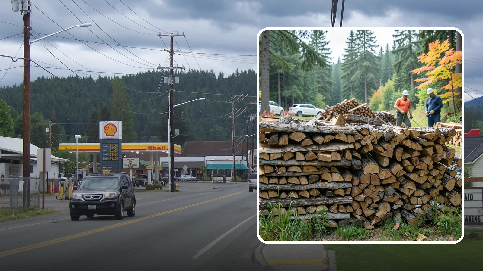 Camping Firewood in Granite Falls, Snohomish County, WA - Ready-to-burn camping firewood delivered or bundled for trips across the Pacific Northwest.