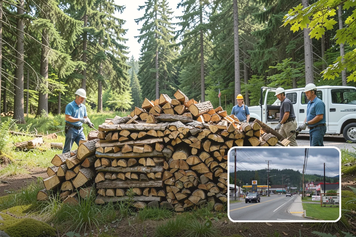 Camping Firewood in Granite Falls, Snohomish County, WA - Lights quickly even in damp PNW conditions