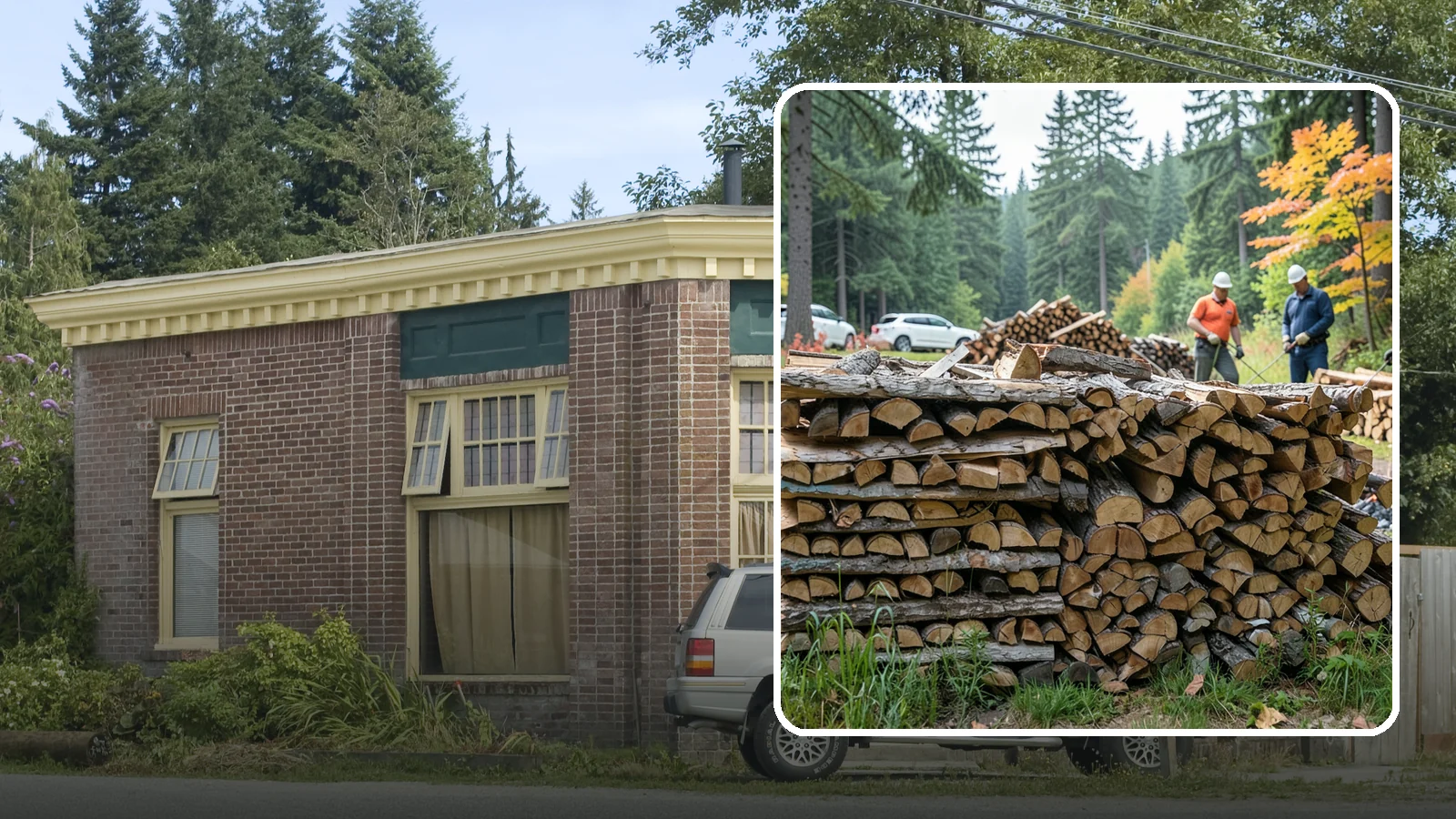Camping Firewood in Hamilton, Skagit County, WA - Ready-to-burn camping firewood delivered or bundled for trips across the Pacific Northwest.