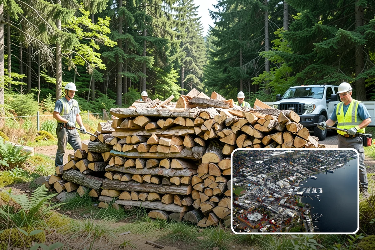 Camping Firewood in Kirkland, King County, WA - Lights quickly even in damp PNW conditions