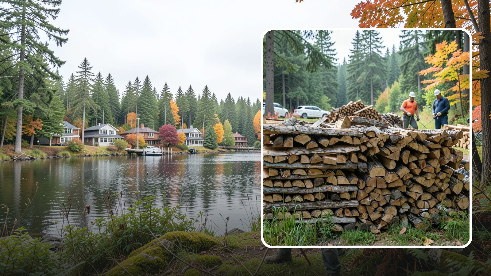 Camping Firewood in La Conner, Skagit County, WA - Ready-to-burn camping firewood delivered or bundled for trips across the Pacific Northwest.