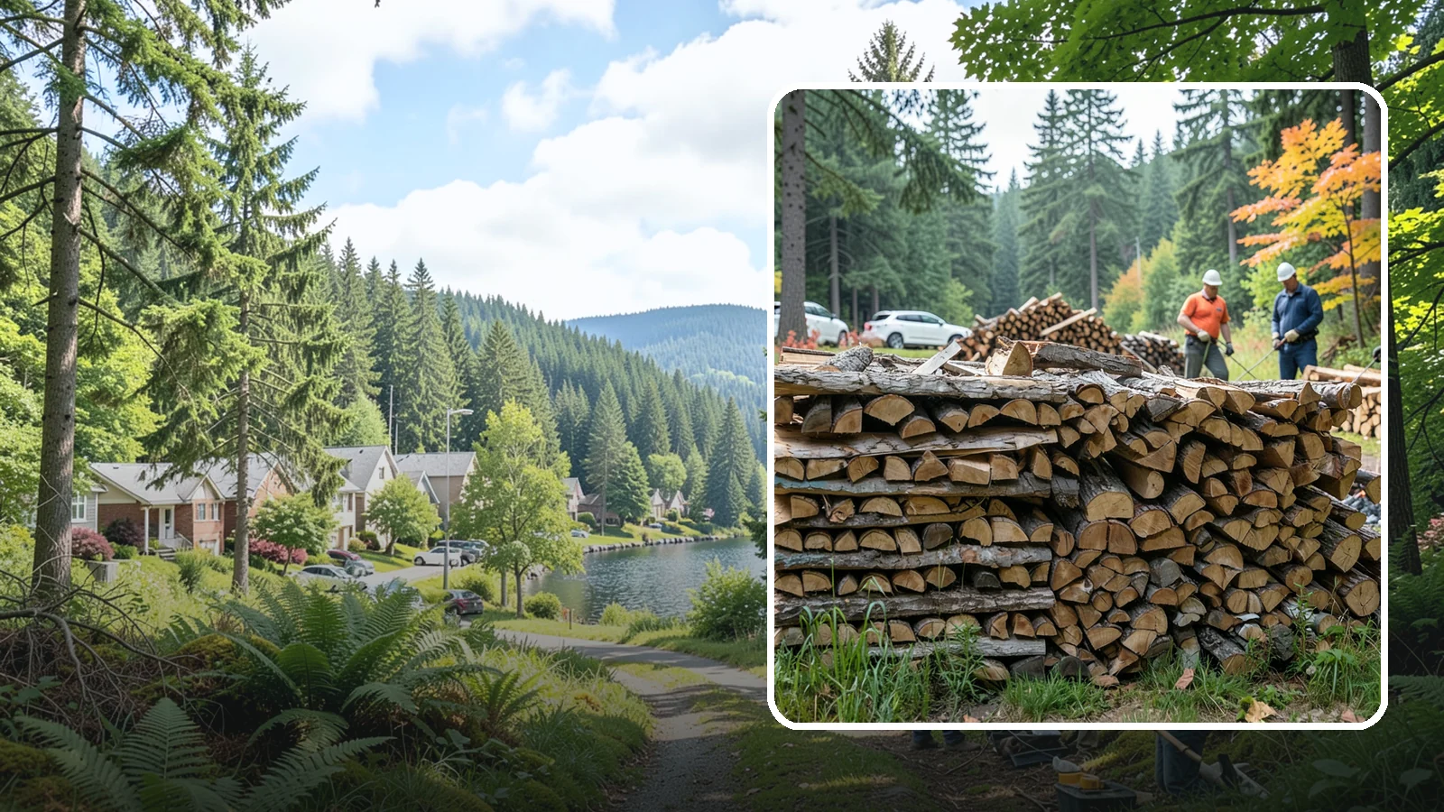 Camping Firewood in Lake Forest Park, King County, WA - Ready-to-burn camping firewood delivered or bundled for trips across the Pacific Northwest.