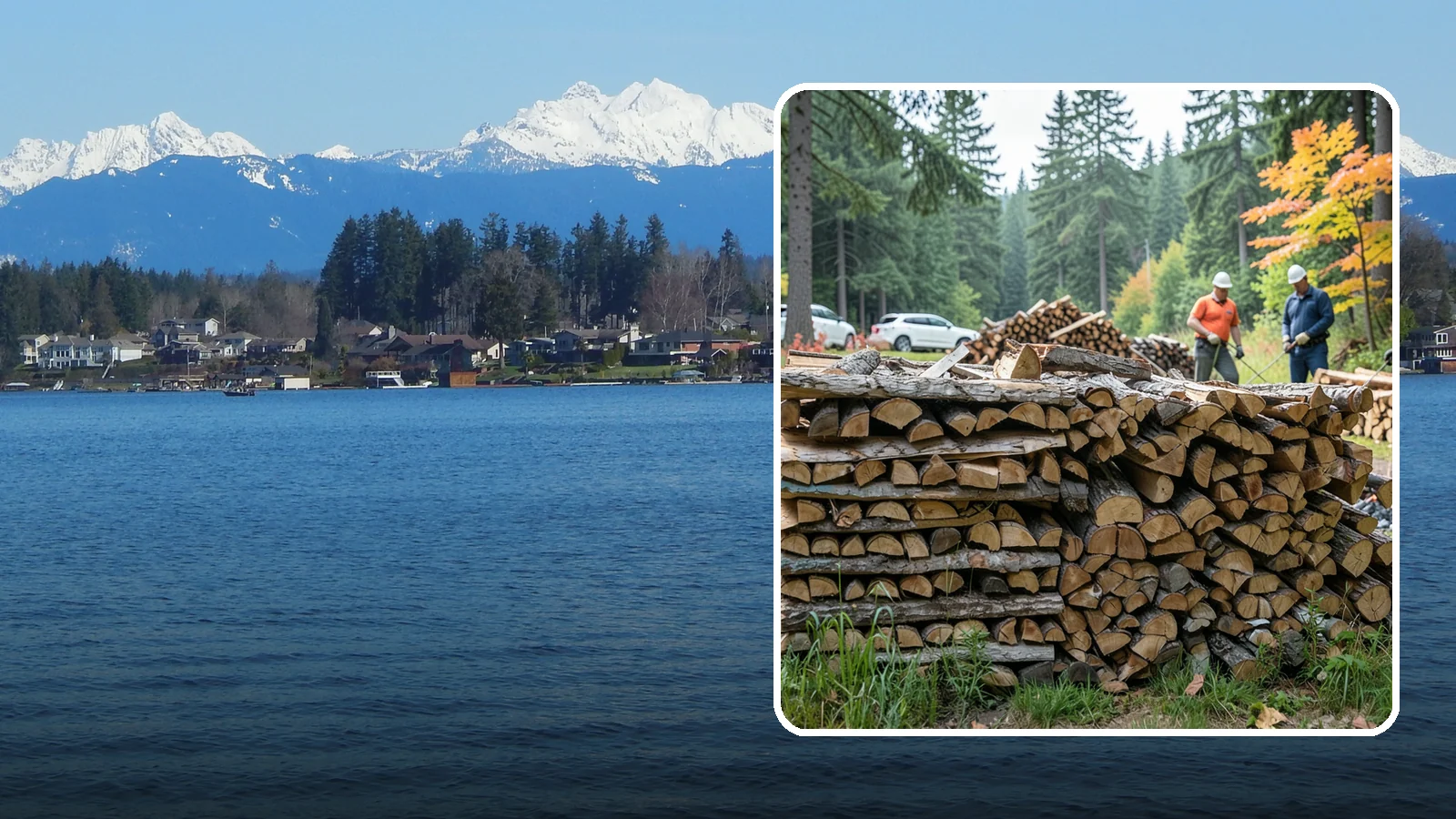 Camping Firewood in Lake Stevens, Snohomish County, WA - Ready-to-burn camping firewood delivered or bundled for trips across the Pacific Northwest.