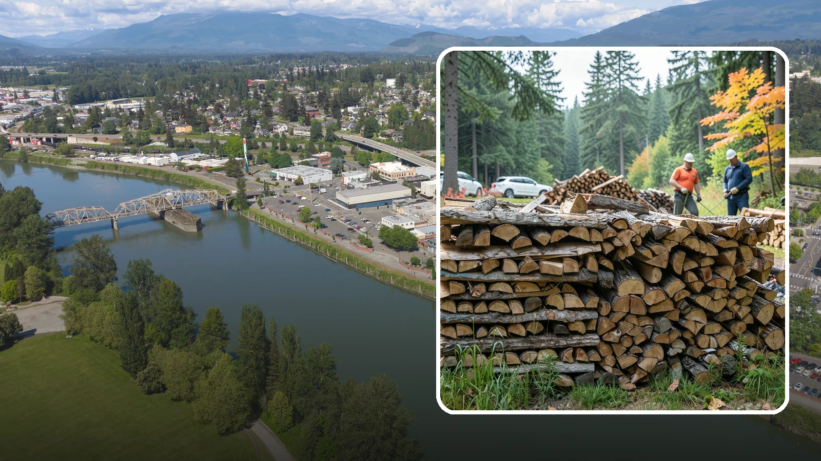 Camping Firewood in Mount Vernon, Skagit County, WA - Ready-to-burn camping firewood delivered or bundled for trips across the Pacific Northwest.
