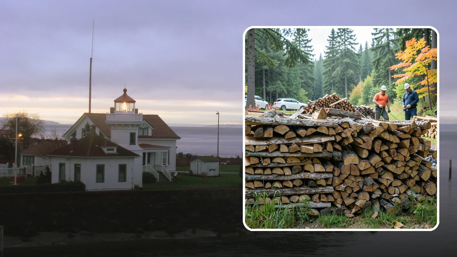 Camping Firewood in Mukilteo, Snohomish County, WA - Ready-to-burn camping firewood delivered or bundled for trips across the Pacific Northwest.