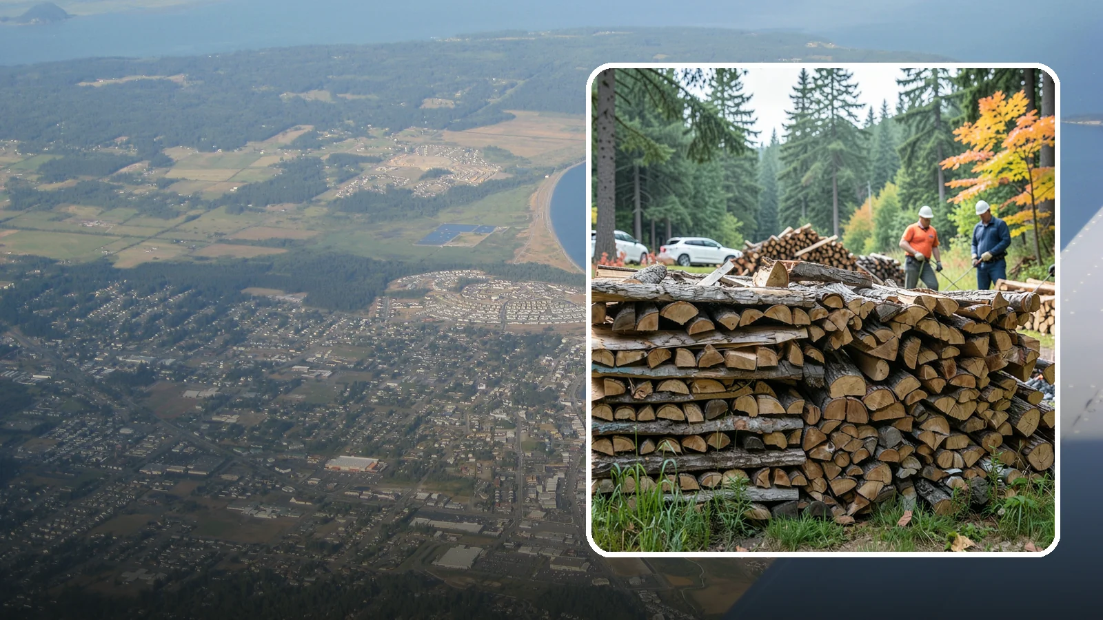 Camping Firewood in Oak Harbor, Island County, WA - Ready-to-burn camping firewood delivered or bundled for trips across the Pacific Northwest.