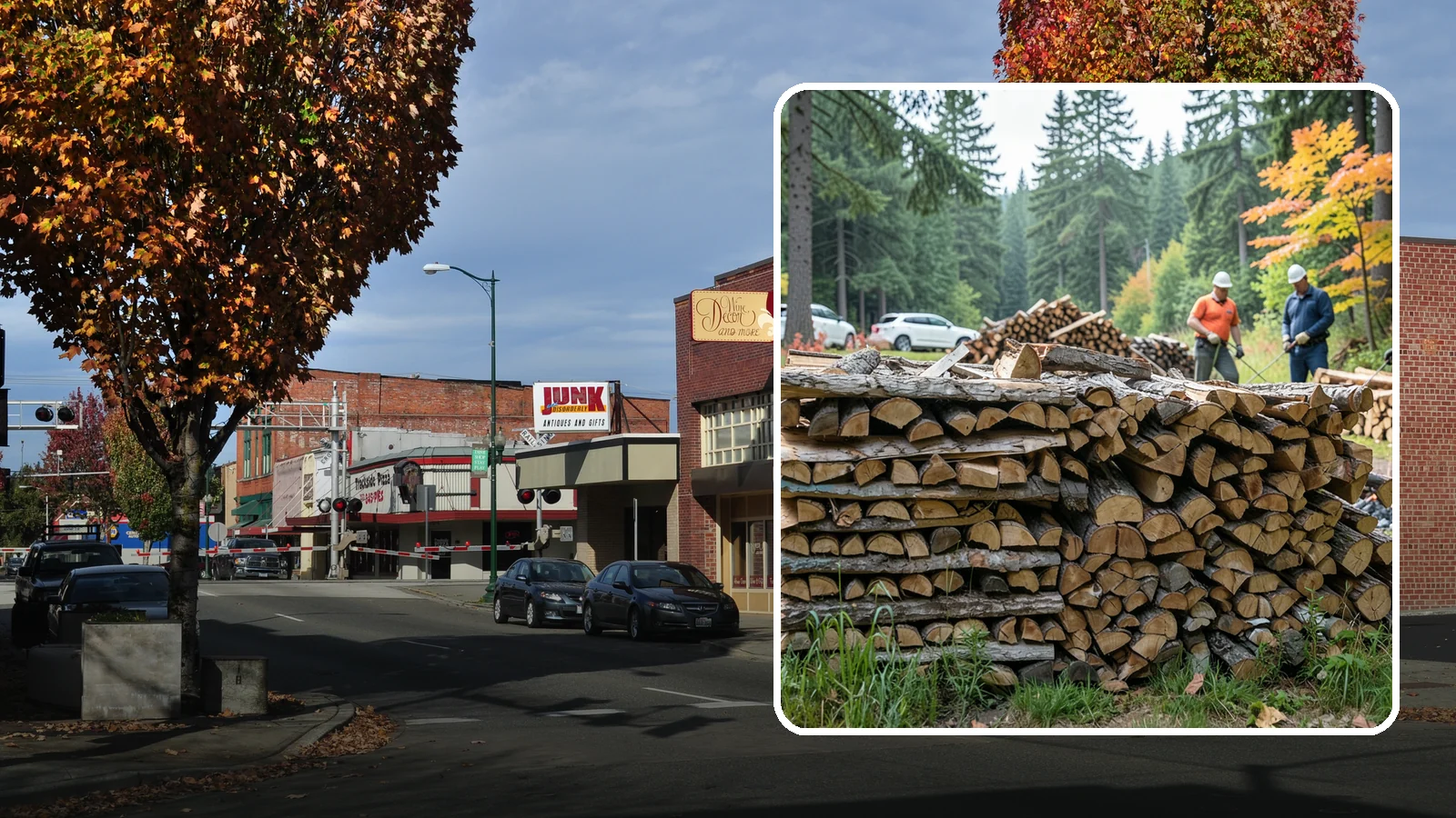 Camping Firewood in Puyallup, Pierce County, WA - Ready-to-burn camping firewood delivered or bundled for trips across the Pacific Northwest.