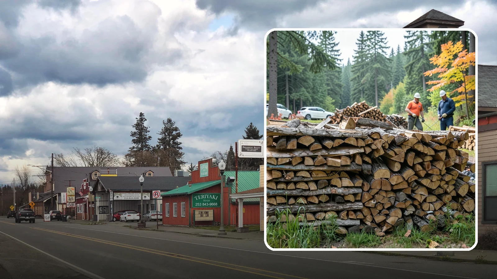 Camping Firewood in Roy, Pierce County, WA - Ready-to-burn camping firewood delivered or bundled for trips across the Pacific Northwest.