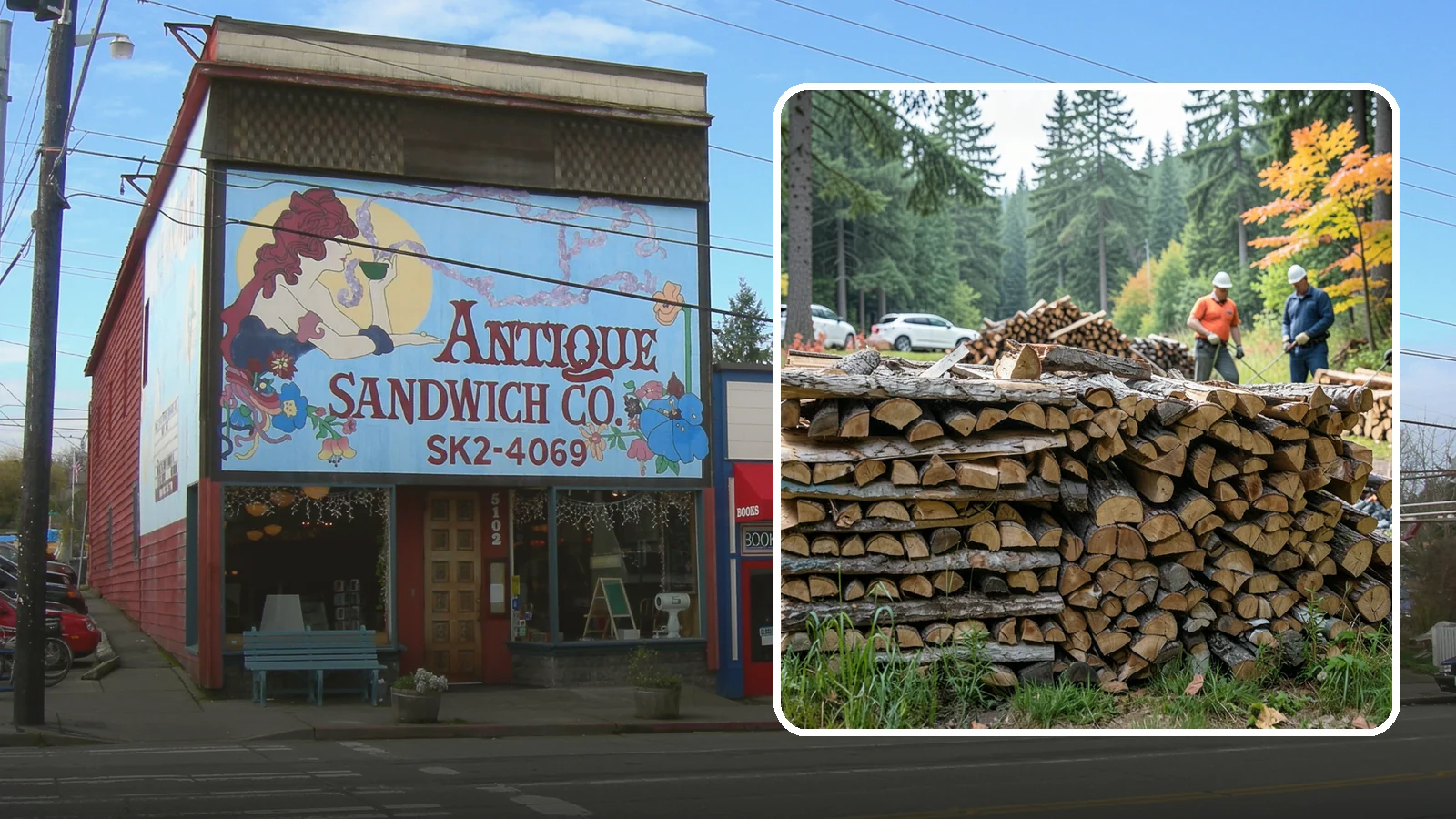 Camping Firewood in Ruston, Pierce County, WA - Ready-to-burn camping firewood delivered or bundled for trips across the Pacific Northwest.