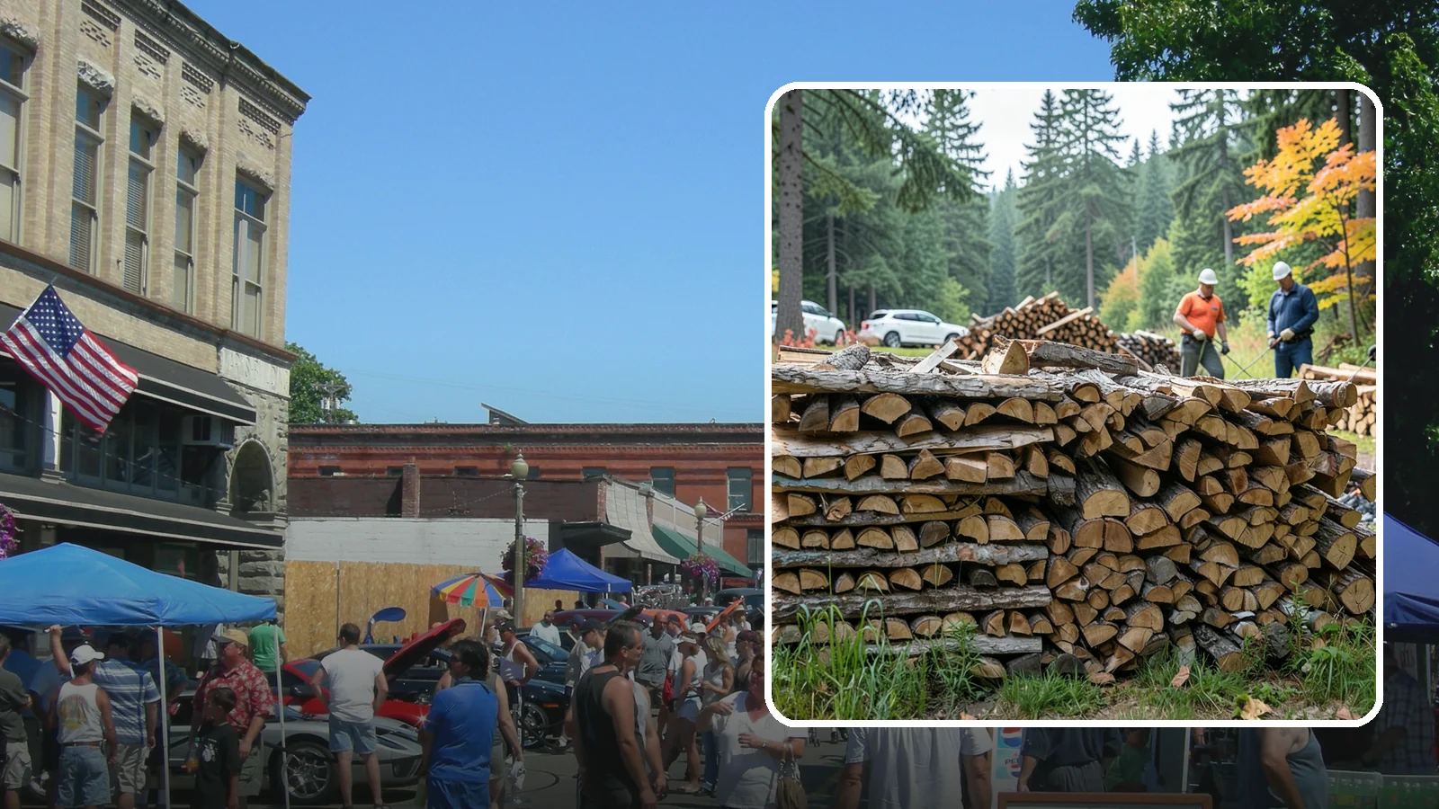 Camping Firewood in Snohomish, Snohomish County, WA - Ready-to-burn camping firewood delivered or bundled for trips across the Pacific Northwest.
