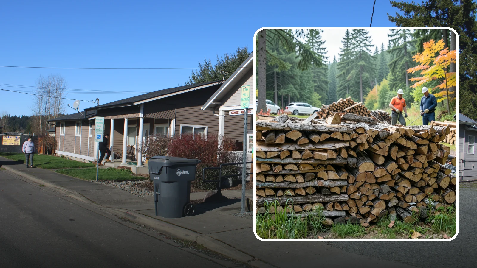 Camping Firewood in South Prairie, Pierce County, WA - Ready-to-burn camping firewood delivered or bundled for trips across the Pacific Northwest.