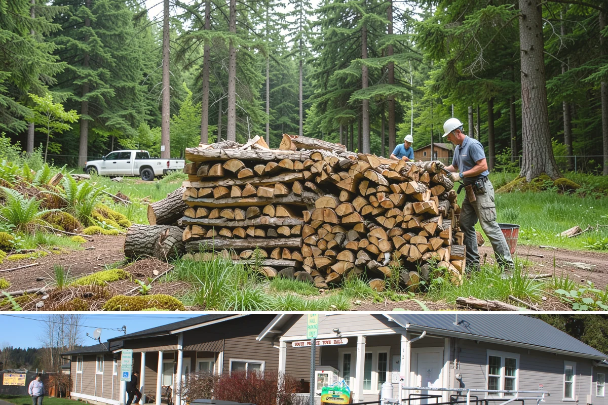 Camping Firewood in South Prairie, Pierce County, WA - Demand climbs from late spring through early fall, so reserve ahead for popular summer weekends.