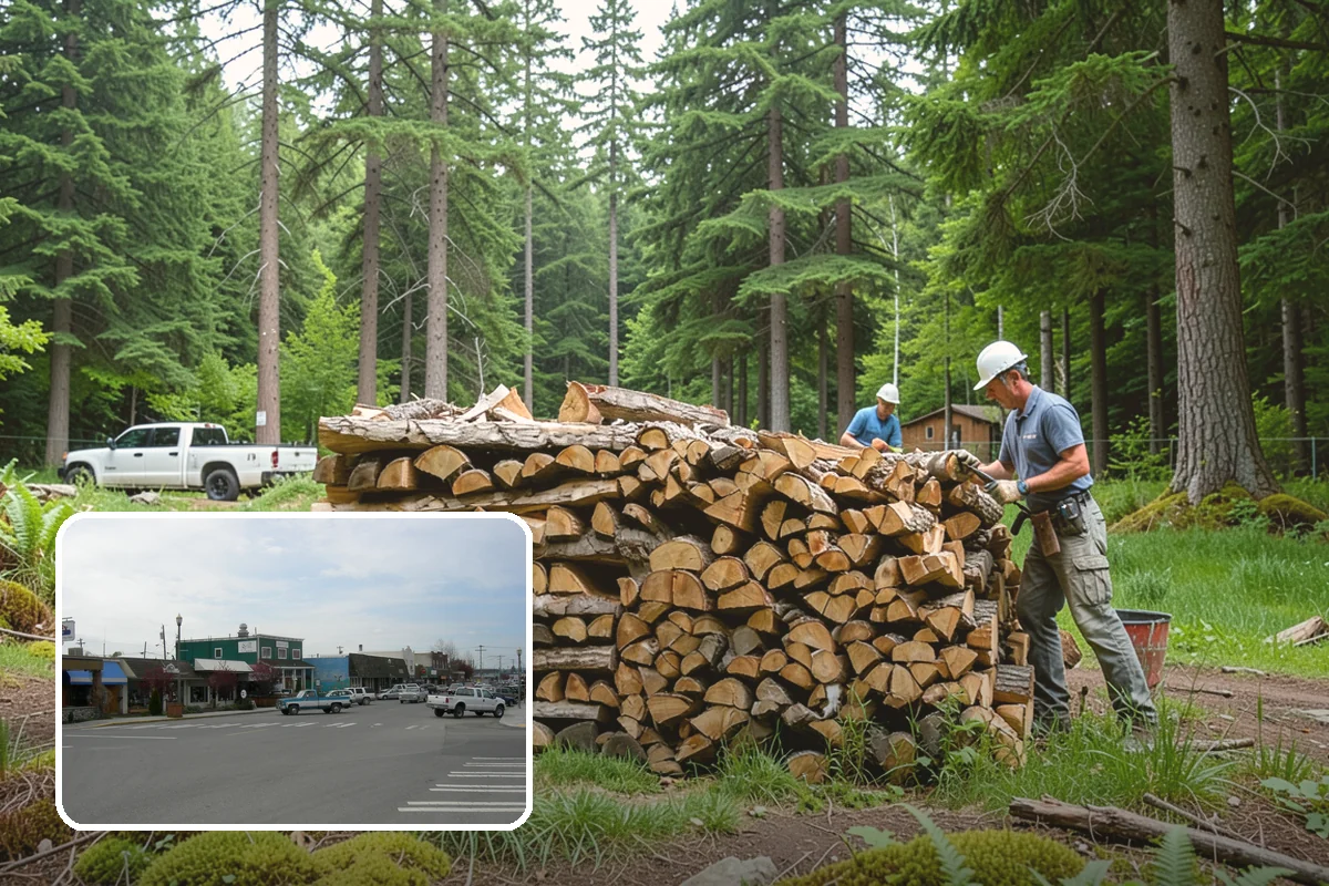 Camping Firewood in Stanwood, Snohomish County, WA - Lights quickly even in damp PNW conditions