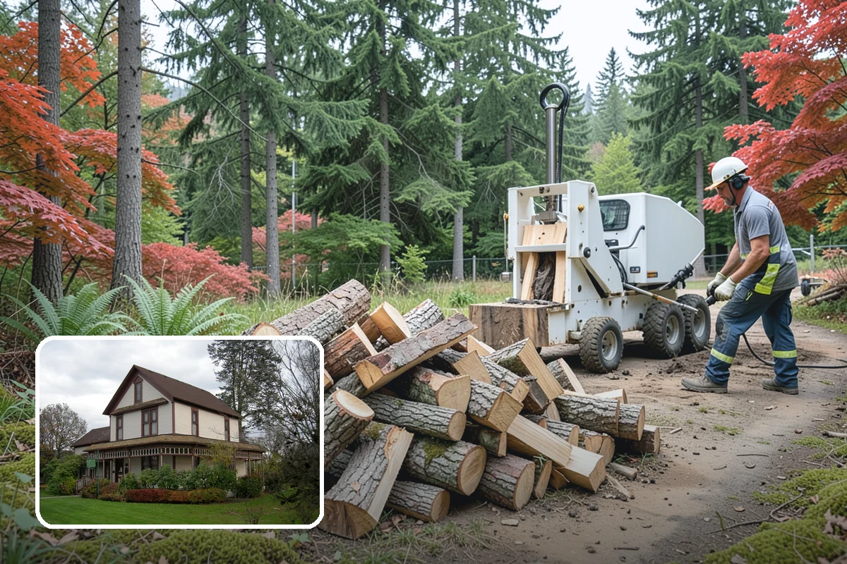 Camping Firewood in Sumner, Pierce County, WA - Lights quickly even in damp PNW conditions