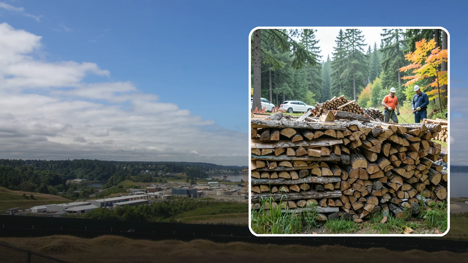 Camping Firewood in University Place, Pierce County, WA - Ready-to-burn camping firewood delivered or bundled for trips across the Pacific Northwest.