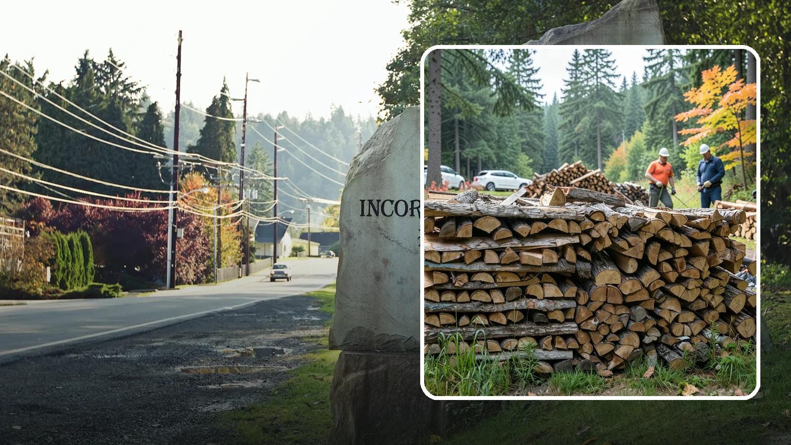 Camping Firewood in Wilkeson, Pierce County, WA - Ready-to-burn camping firewood delivered or bundled for trips across the Pacific Northwest.