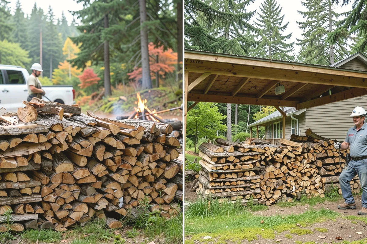 Camping Firewood in Yarrow Point, King County, WA - Tell us your trip dates and campsite location