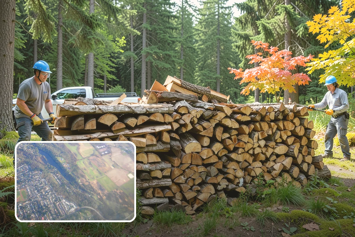 Commercial Firewood Supply in Algona, King County, WA - Consistent seasoned quality across every load