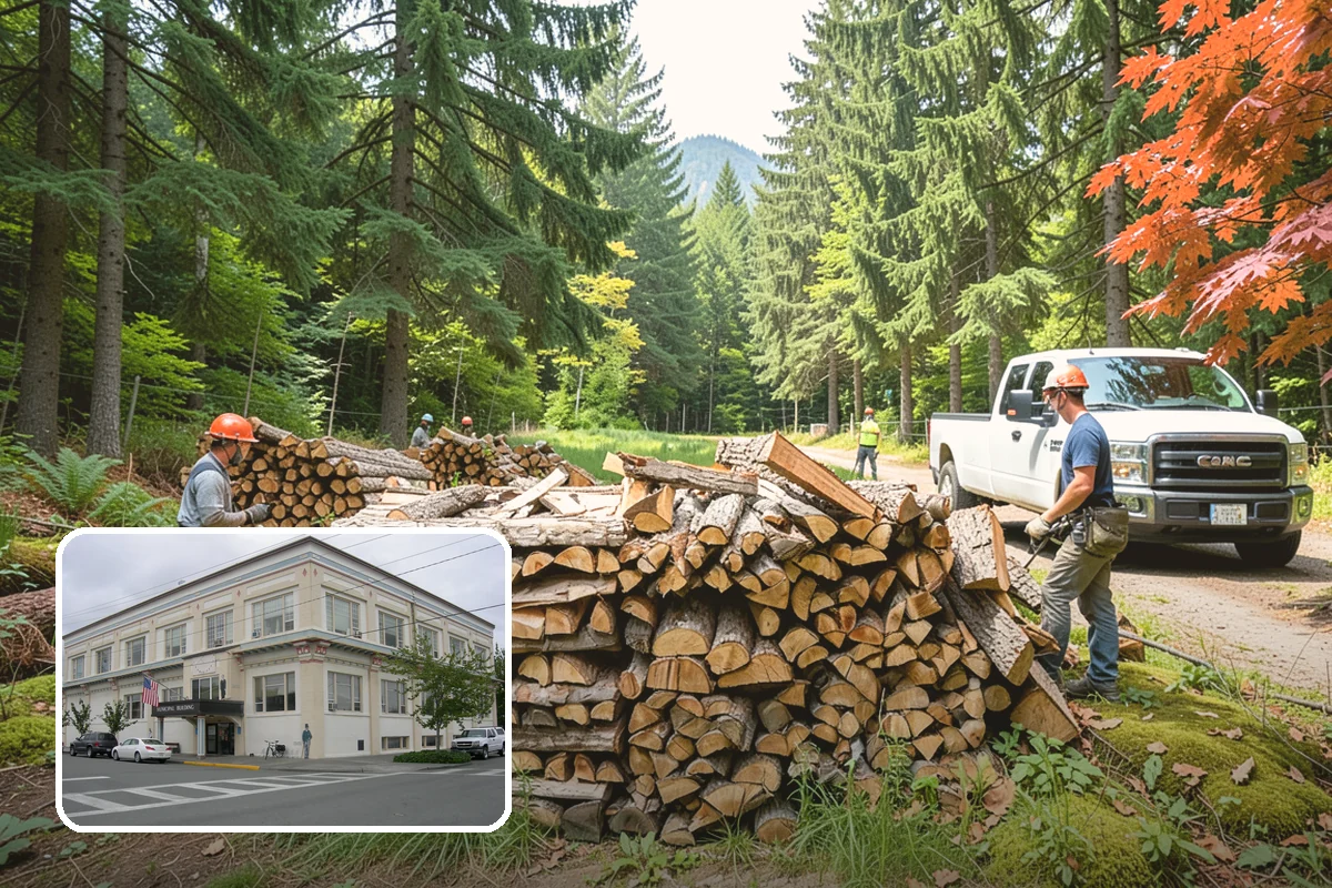 Commercial Firewood Supply in Anacortes, Skagit County, WA - Consistent seasoned quality across every load