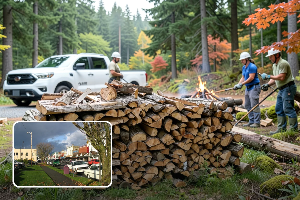 Commercial Firewood Supply in Arlington, Snohomish County, WA - Consistent seasoned quality across every load