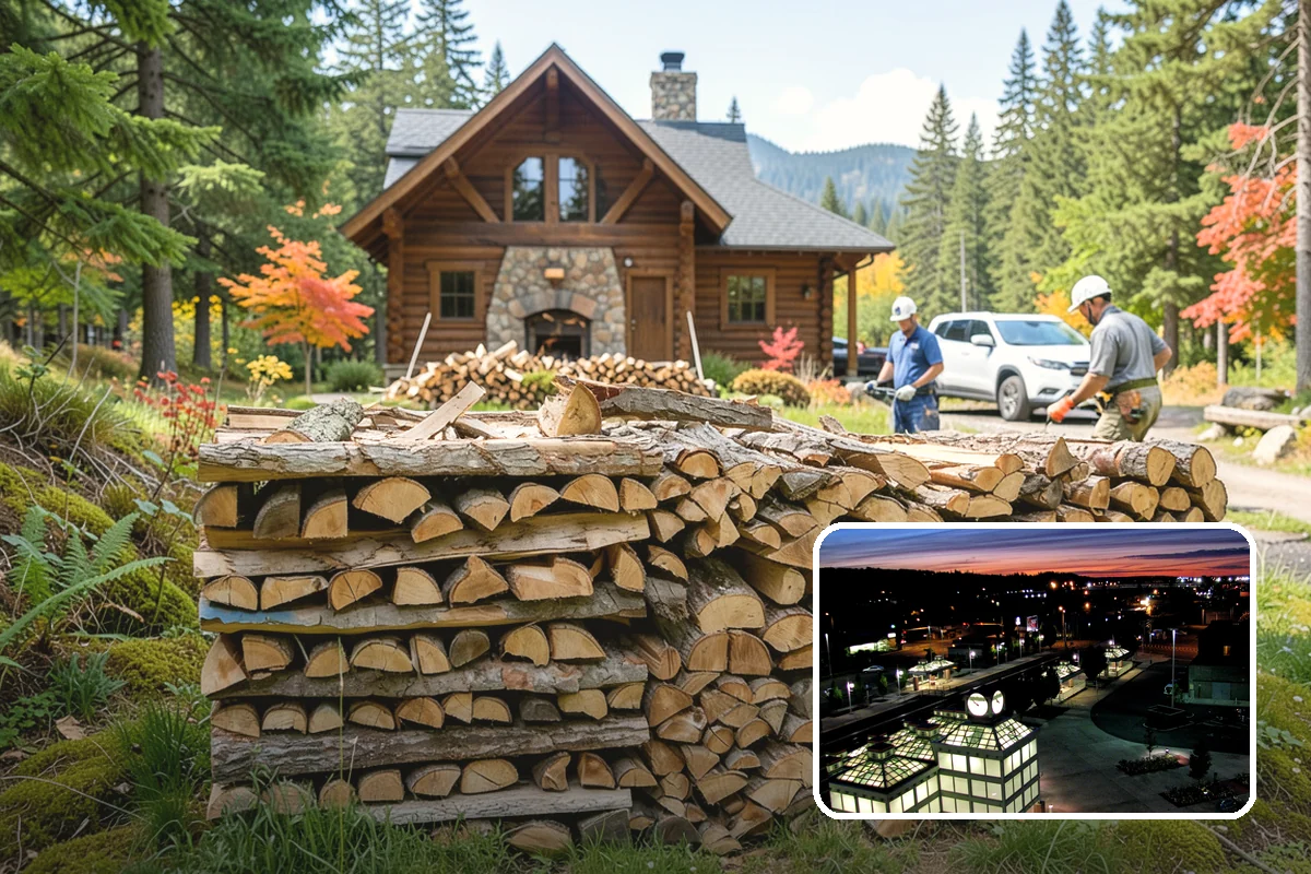 Commercial Firewood Supply in Auburn, King County, WA - Consistent seasoned quality across every load
