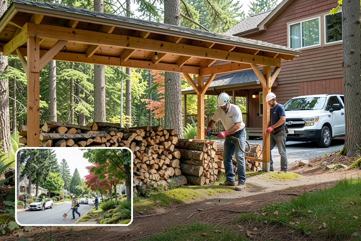 Commercial Firewood Supply in Beaux Arts Village, King County, WA - Consistent seasoned quality across every load