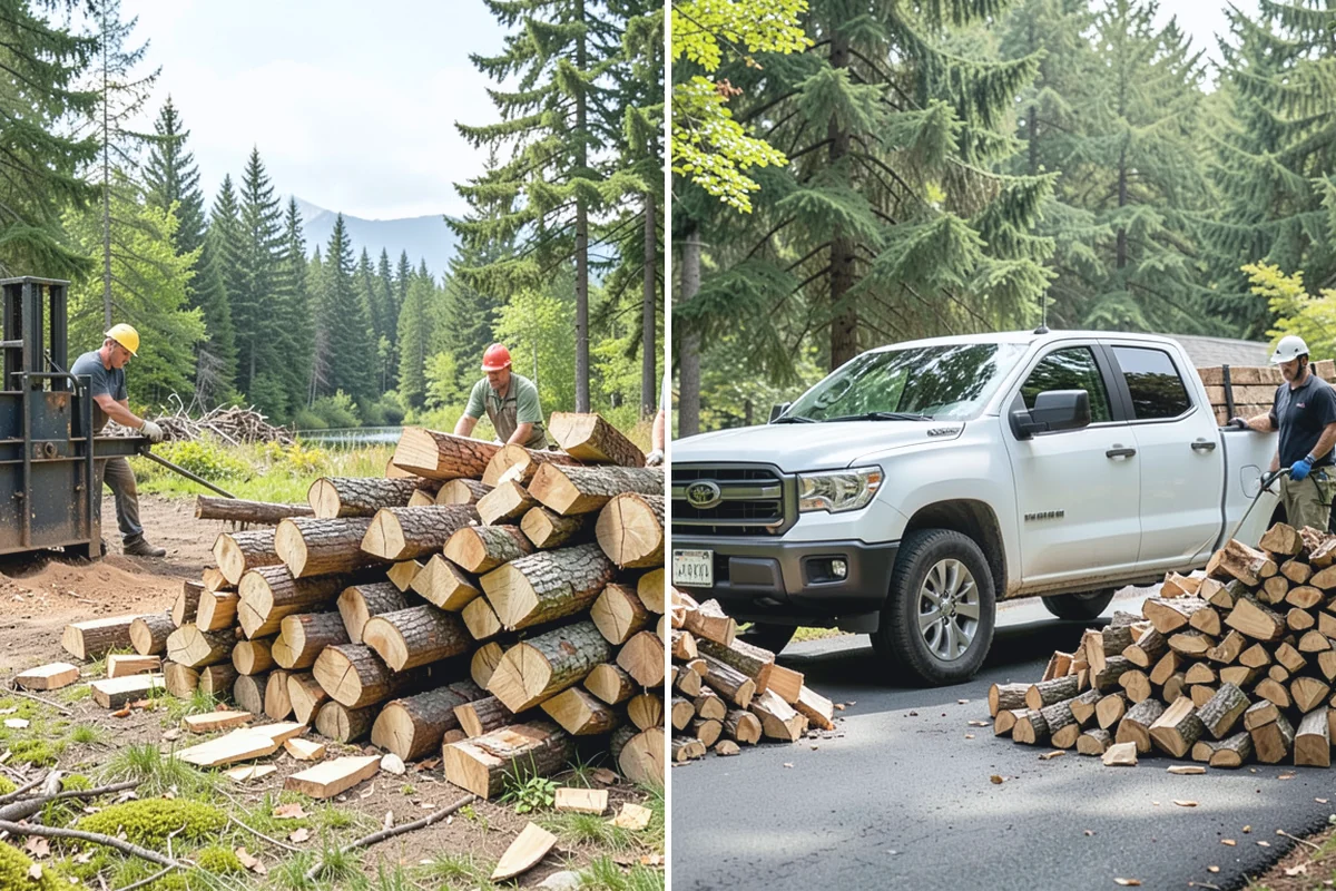 Commercial Firewood Supply in Bonney Lake, Pierce County, WA - We assess your business's volume and frequency needs