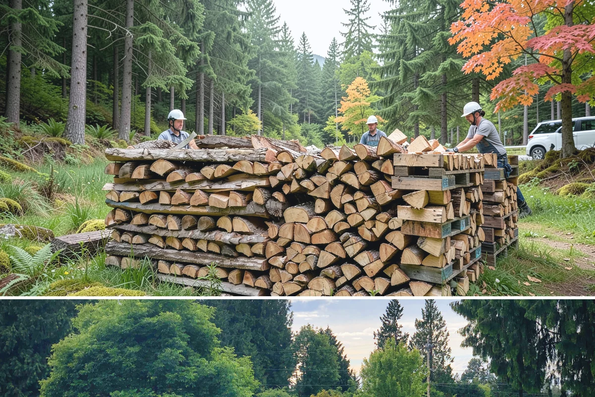 Commercial Firewood Supply in Bonney Lake, Pierce County, WA - Set up a commercial supply agreement before your busy season so deliveries are locked in when you need them most.