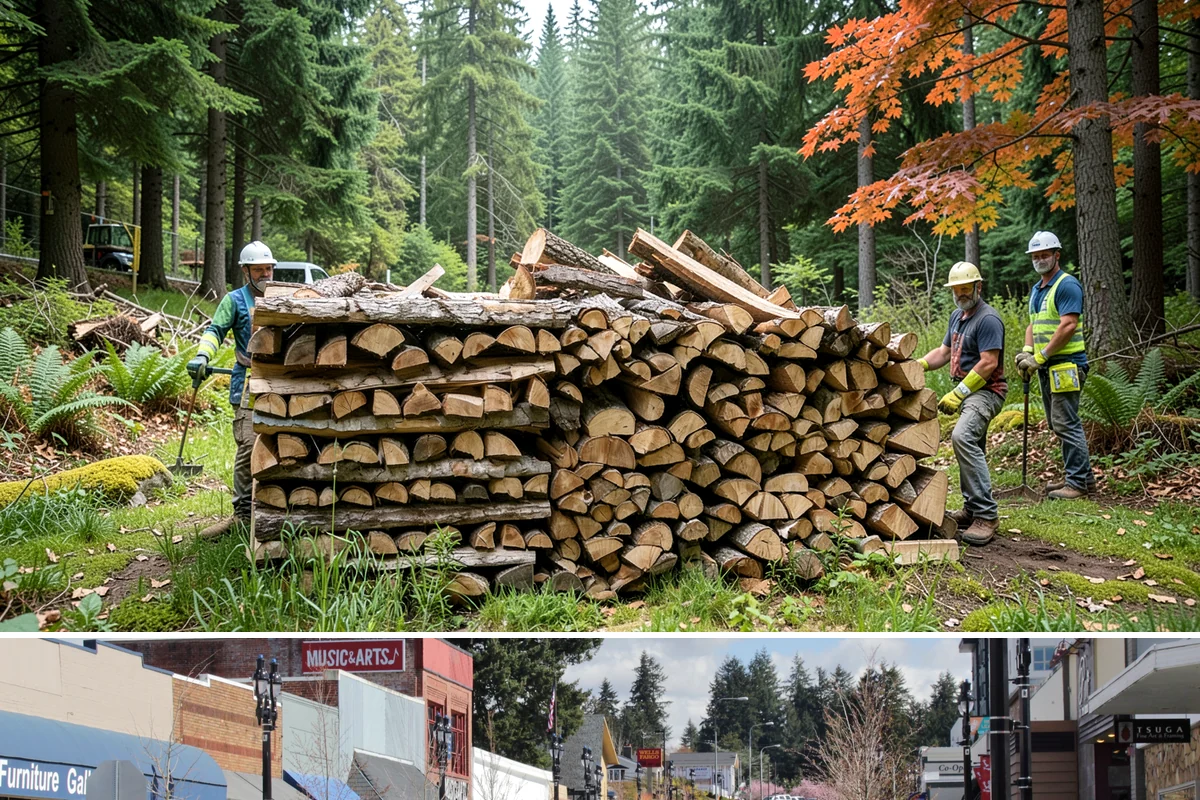 Commercial Firewood Supply in Bothell, King County, WA - Set up a commercial supply agreement before your busy season so deliveries are locked in when you need them most.