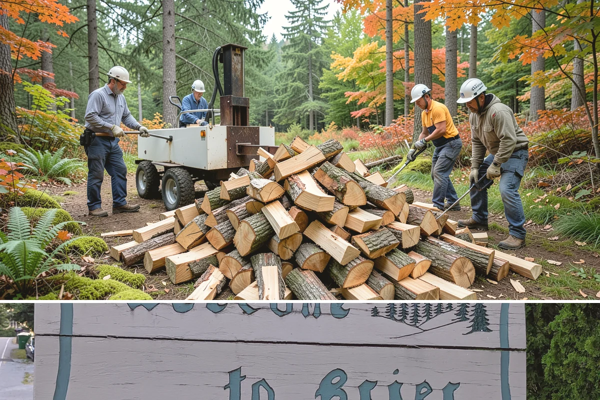 Commercial Firewood Supply in Brier, Snohomish County, WA - Set up a commercial supply agreement before your busy season so deliveries are locked in when you need them most.