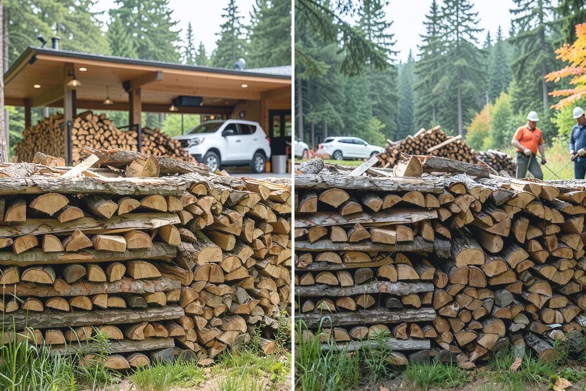 Commercial Firewood Supply in Buckley, Pierce County, WA - We assess your business's volume and frequency needs