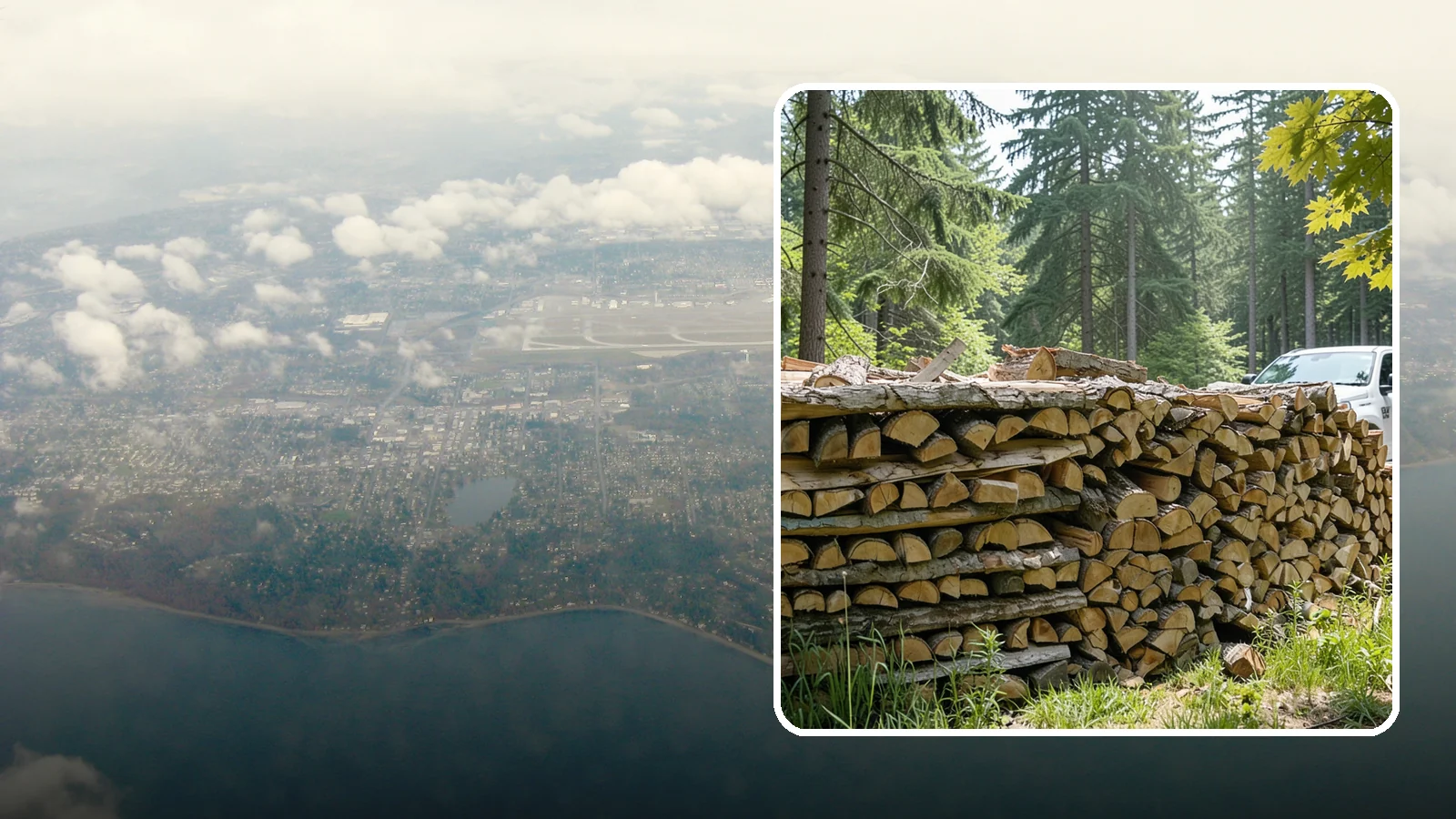 Commercial Firewood Supply in Burien, King County, WA - We provide reliable, high-volume firewood supply to businesses that need consistent quality and dependable delivery schedules.