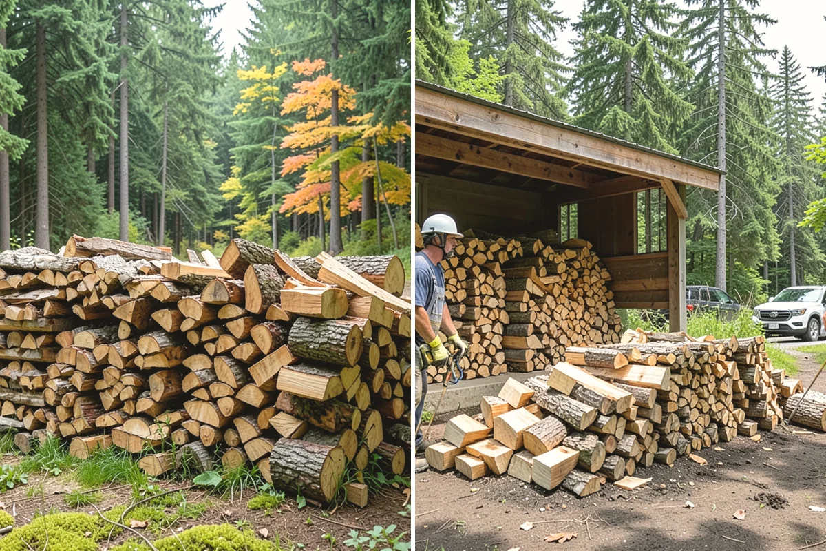 Commercial Firewood Supply in Burien, King County, WA - We assess your business's volume and frequency needs