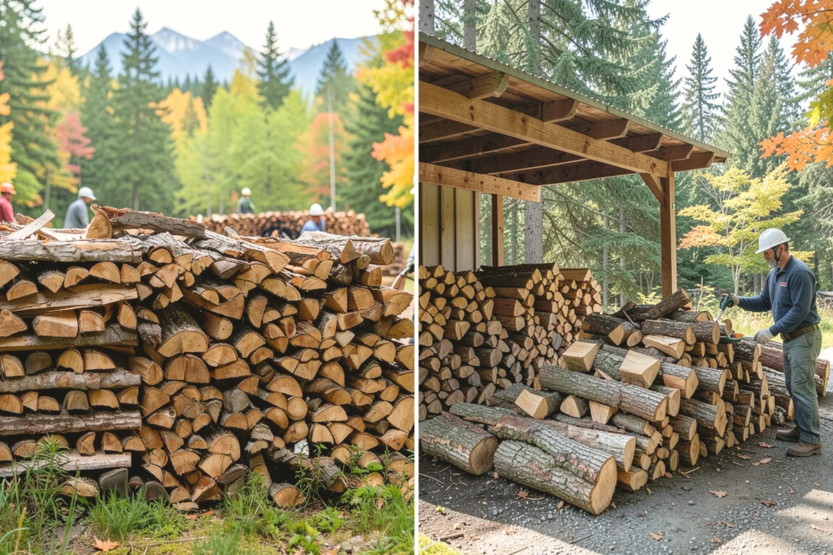 Commercial Firewood Supply in Burlington, Skagit County, WA - We assess your business's volume and frequency needs