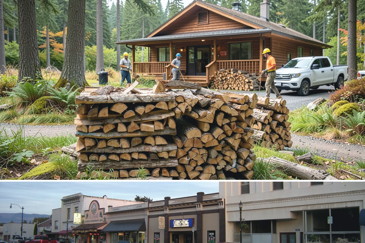 Commercial Firewood Supply in Burlington, Skagit County, WA - Set up a commercial supply agreement before your busy season so deliveries are locked in when you need them most.