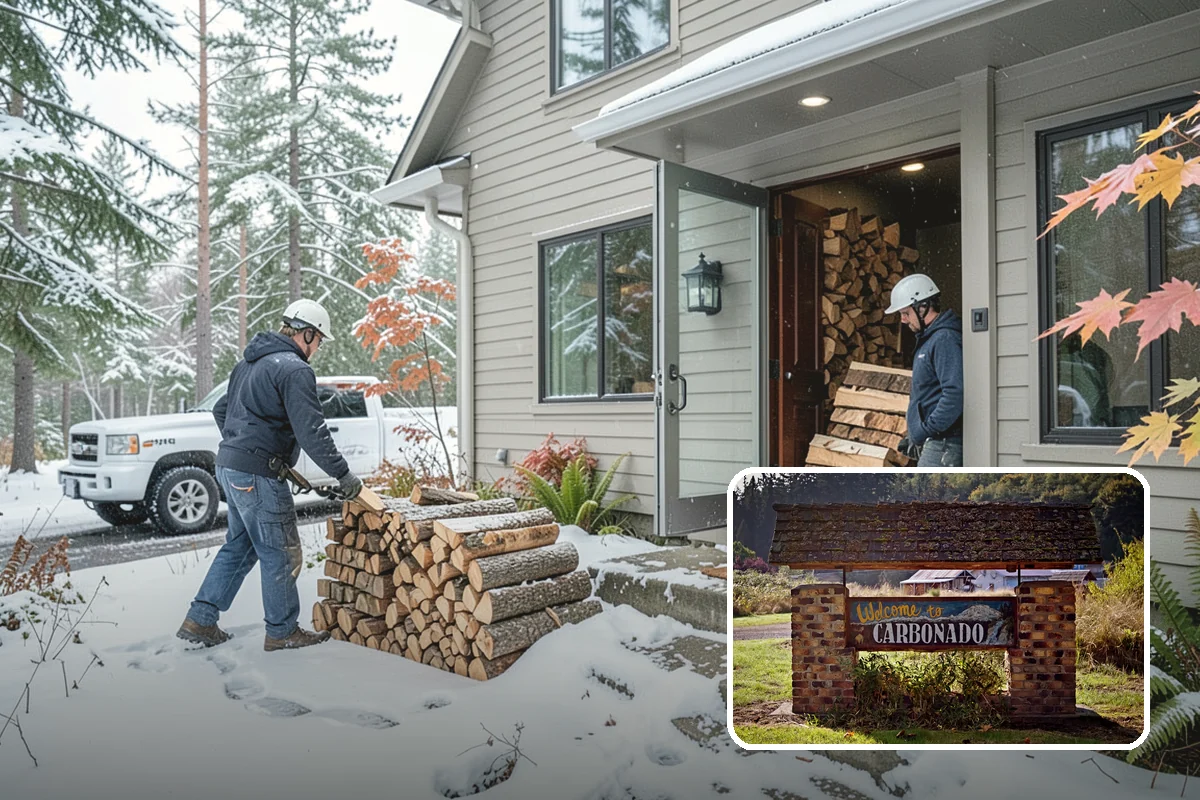 Commercial Firewood Supply in Carbonado, Pierce County, WA - Consistent seasoned quality across every load