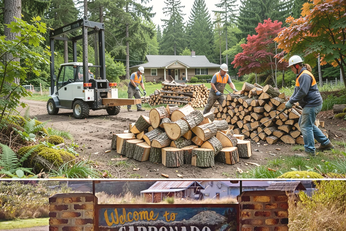 Commercial Firewood Supply in Carbonado, Pierce County, WA - Set up a commercial supply agreement before your busy season so deliveries are locked in when you need them most.