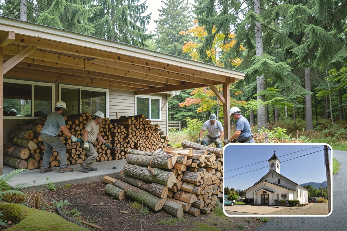 Commercial Firewood Supply in Concrete, Skagit County, WA - Consistent seasoned quality across every load