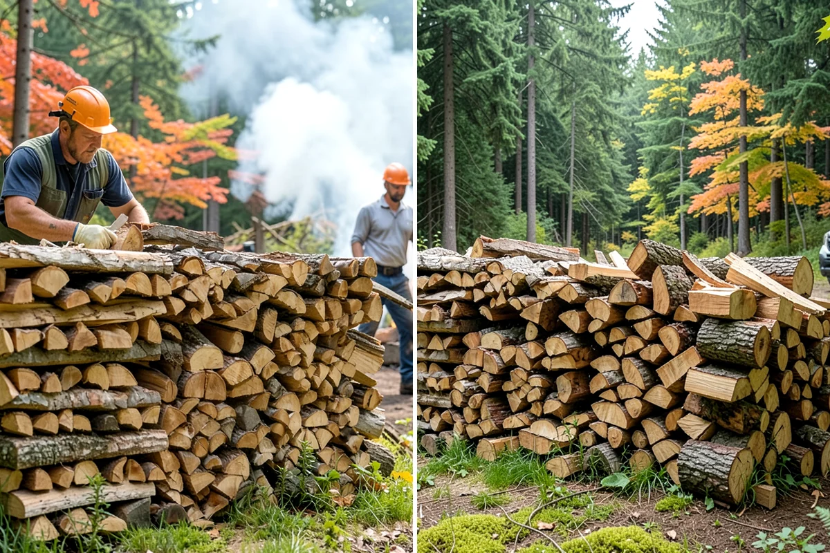 Commercial Firewood Supply in Concrete, Skagit County, WA - We assess your business's volume and frequency needs