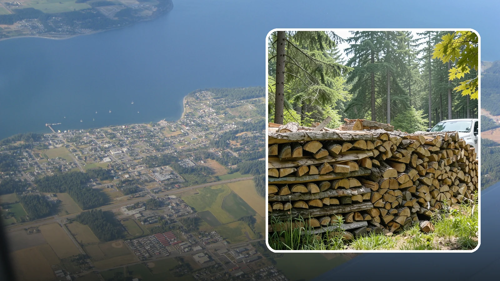 Commercial Firewood Supply in Coupeville, Island County, WA - We provide reliable, high-volume firewood supply to businesses that need consistent quality and dependable delivery schedules.