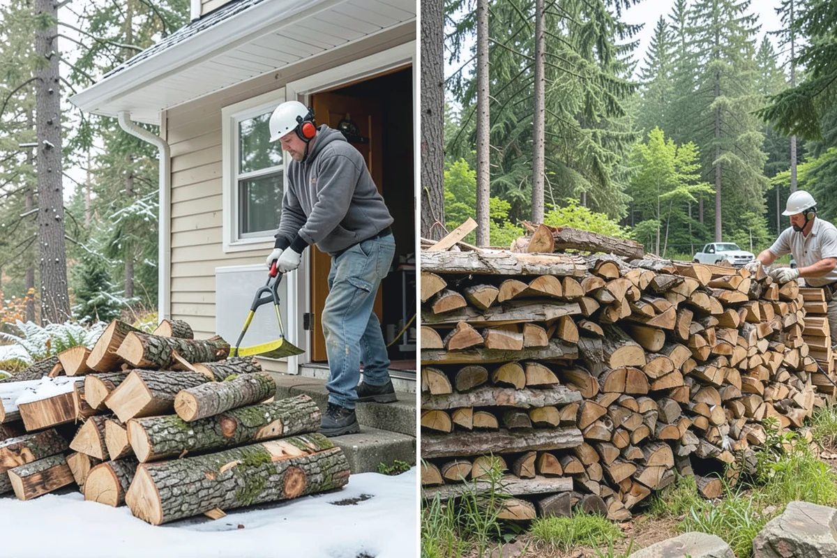 Commercial Firewood Supply in Coupeville, Island County, WA - We assess your business's volume and frequency needs