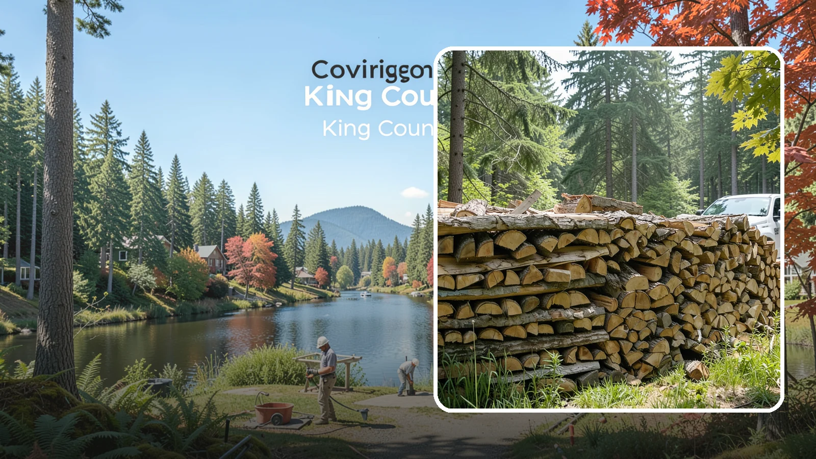 Commercial Firewood Supply in Covington, King County, WA - We provide reliable, high-volume firewood supply to businesses that need consistent quality and dependable delivery schedules.