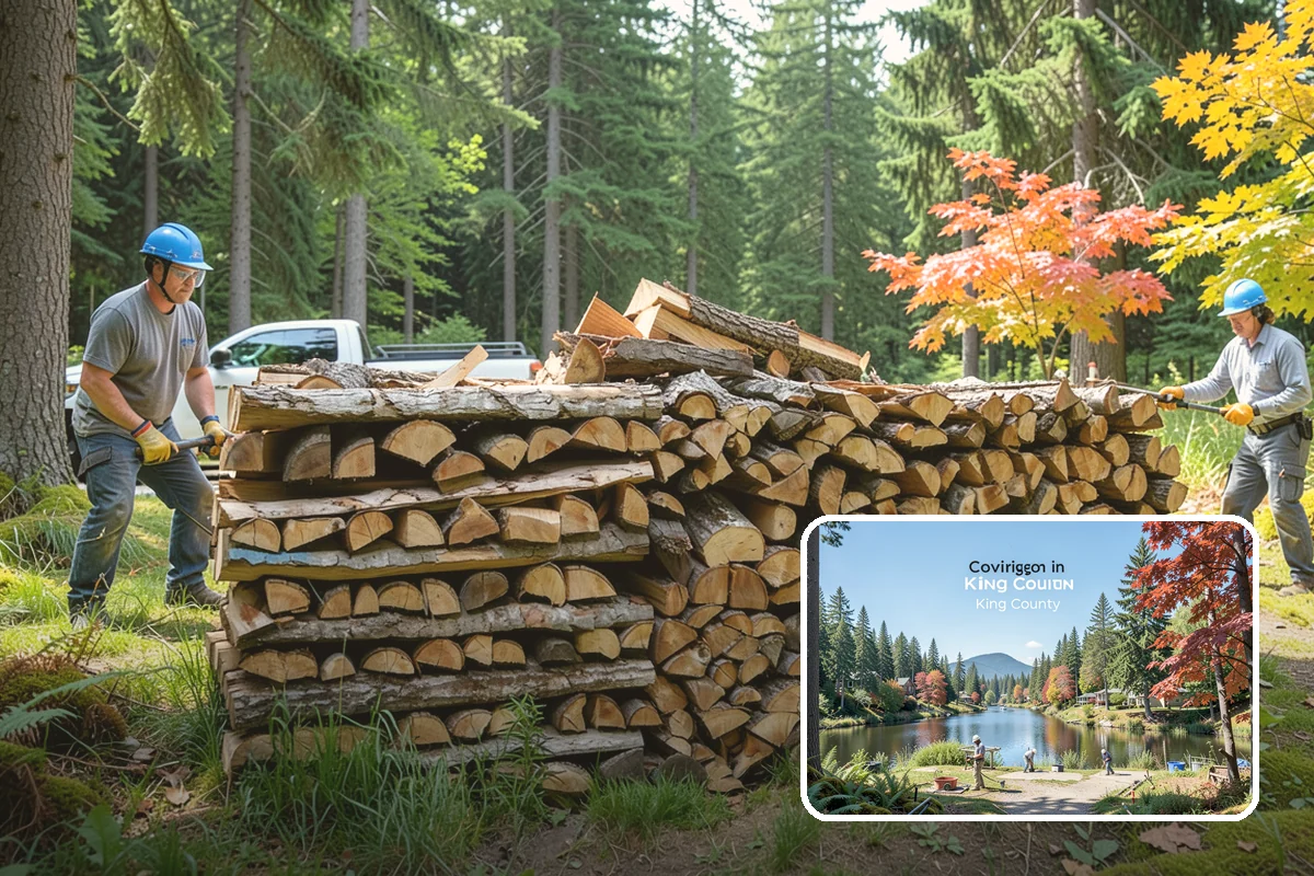 Commercial Firewood Supply in Covington, King County, WA - Consistent seasoned quality across every load