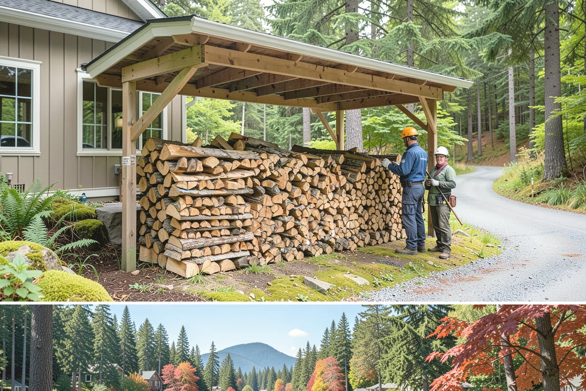Commercial Firewood Supply in Covington, King County, WA - Set up a commercial supply agreement before your busy season so deliveries are locked in when you need them most.